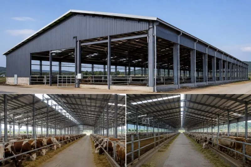 Hvorfor vælger flere investorer konstruktion af kvægfarm med stålramme?