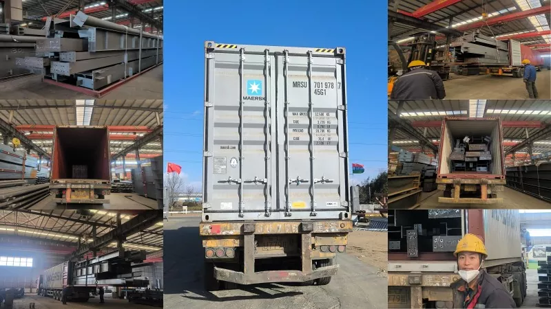 EIHE Steel Structure Group Fabriksforsendelseslog