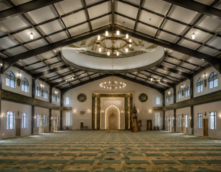 Kan en moskékonstruktion af stålkonstruktion opnå den traditionelle islamiske arkitektoniske stil?
