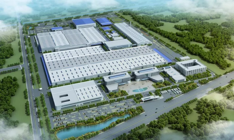 EHSS præfabrikeret stålfabrik til autoindustriparker