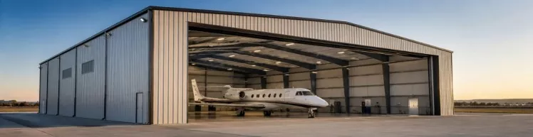 Hvordan vælger man den rigtige stålkonstruktion privat hangarkonstruktion til dit fly?