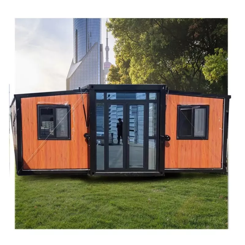 Sammenfoldelig containerhus