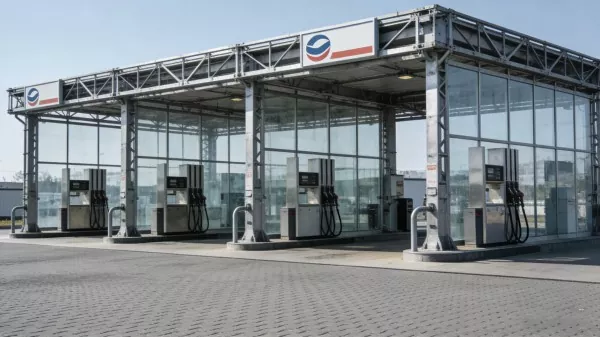 Steel Structure Gas Station