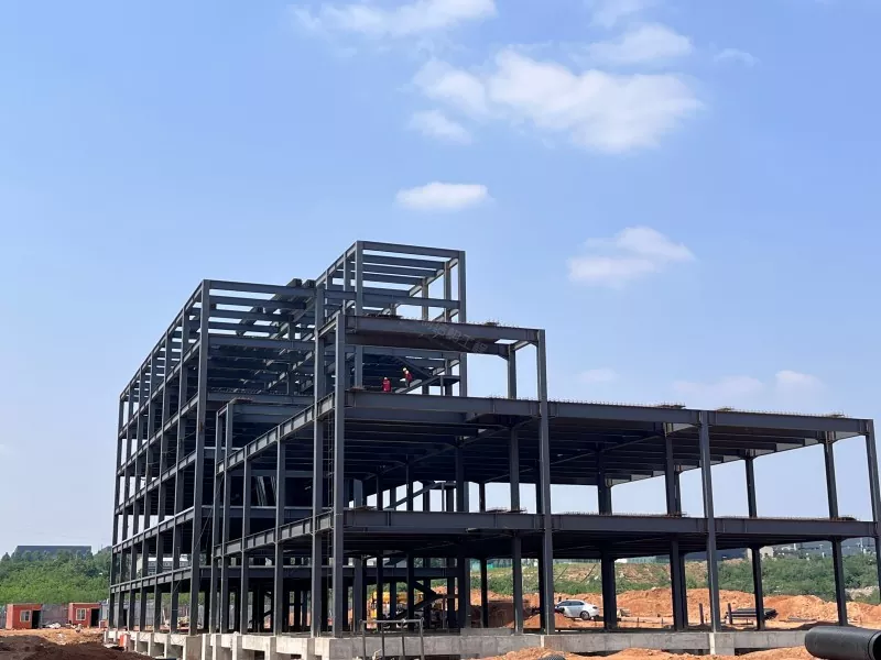 Steel frame structure