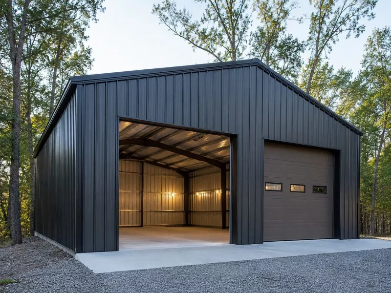 Letmåler stålkonstruktion garagekonstruktion
