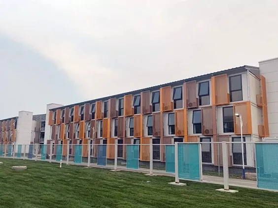 Præfabrikeret mobilt modulært præfabrikeret containerhus