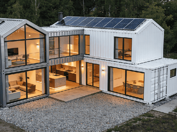 Forsendelse af containerboliger