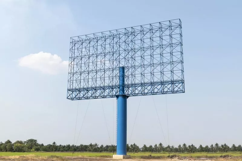 Stål Billboard struktur