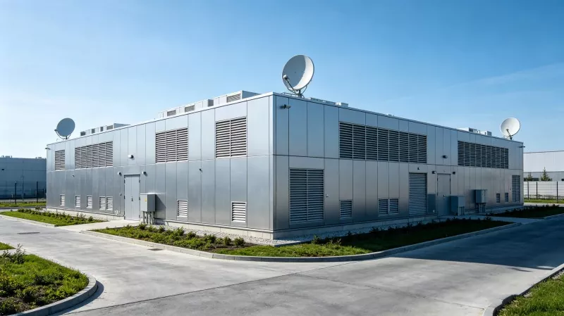 Datacenter for stålkonstruktion