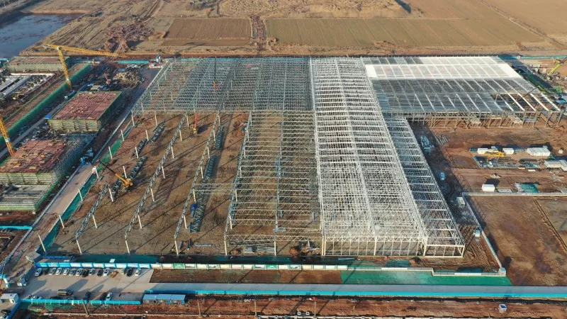 Konstruktion af Steel Express Delivery Distribution Center
