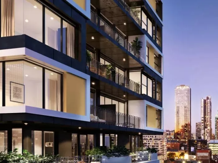 Stålstruktur lejlighedskompleks
