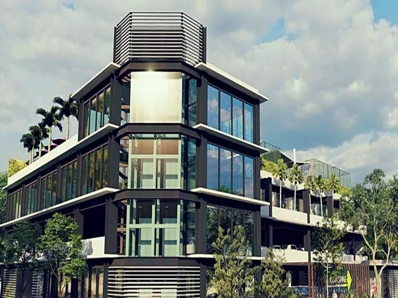 Stålstruktur Business Hotel