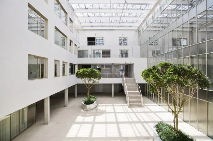 Stålstruktur psykiatrisk hospital