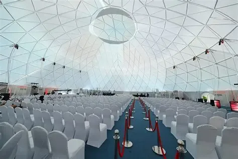Suspended Dome Exhibition Hall